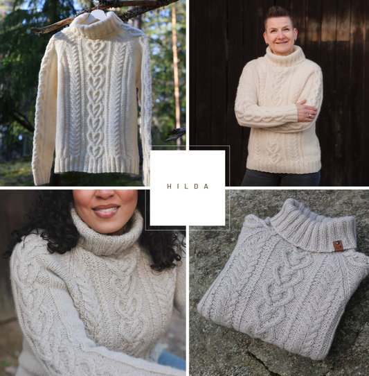 HILDA Suomenkielinen neuleohje / FIN