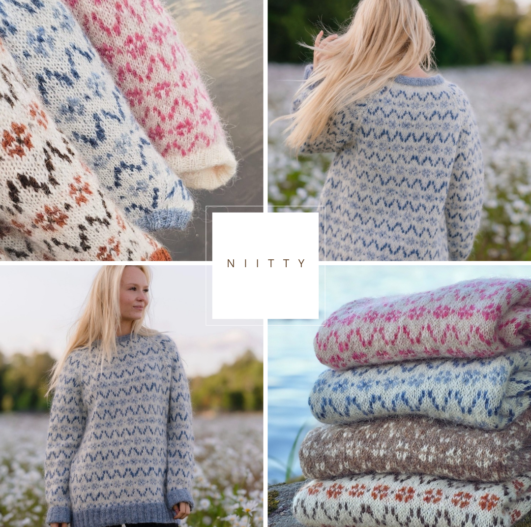 NIITTY Suomenkielinen neuleohje / FIN