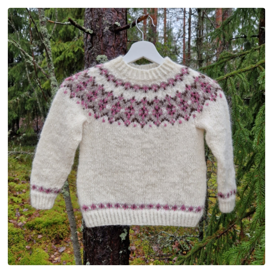 RUSKA Lasten Suomenkielinen neuleohje (FIN)