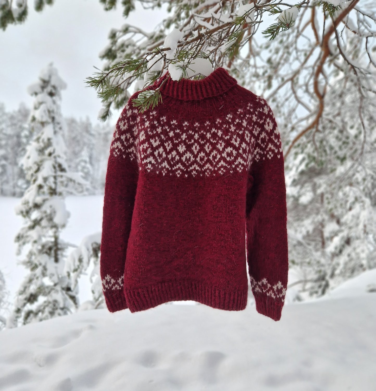 SAARNI Suomenkielinen neuleohje / FIN