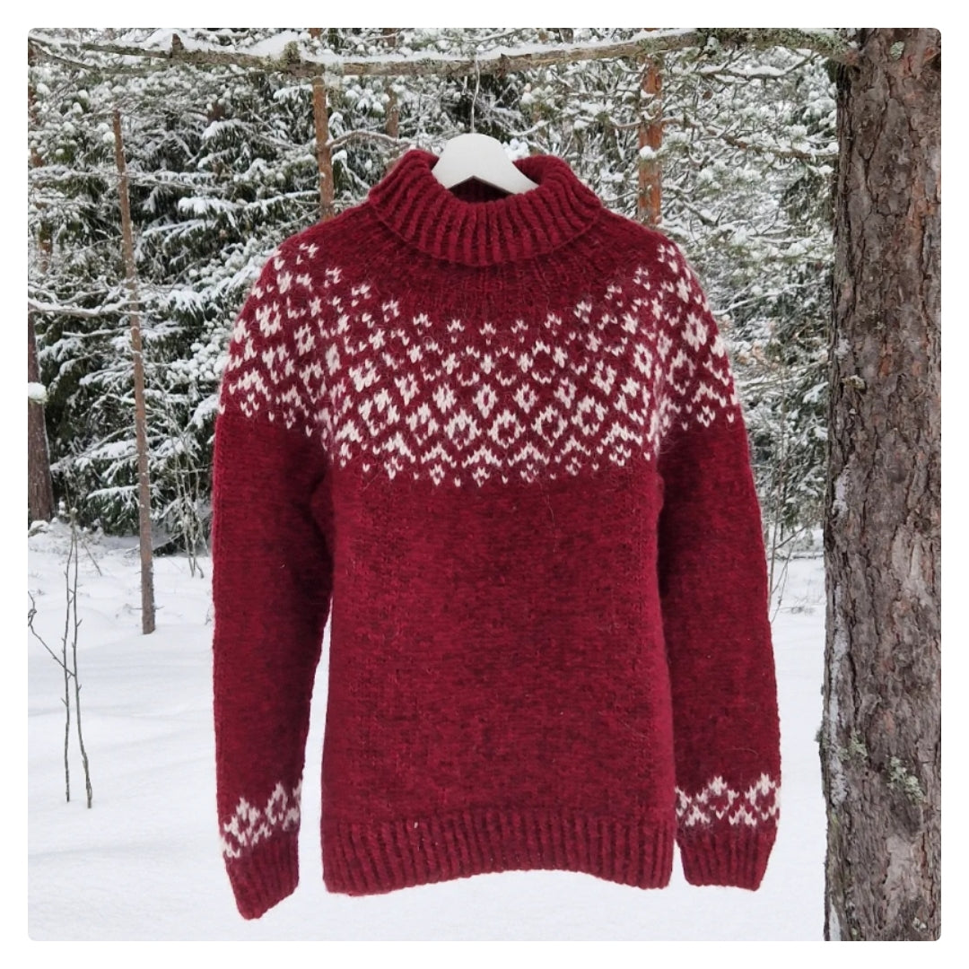 SAARNI Suomenkielinen neuleohje / FIN