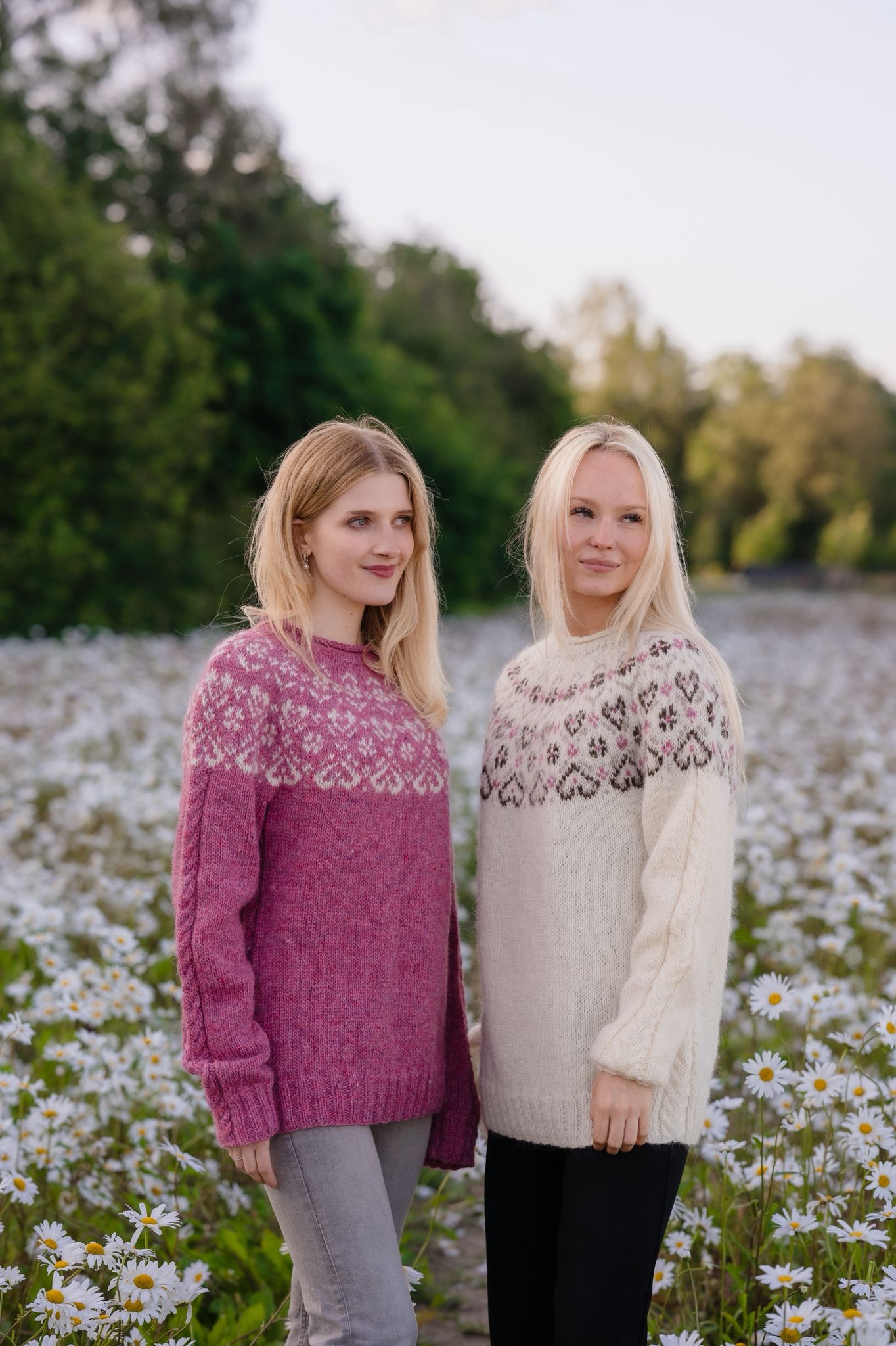 SYDÄNMAILLA Suomenkielinen neuleohje / FIN