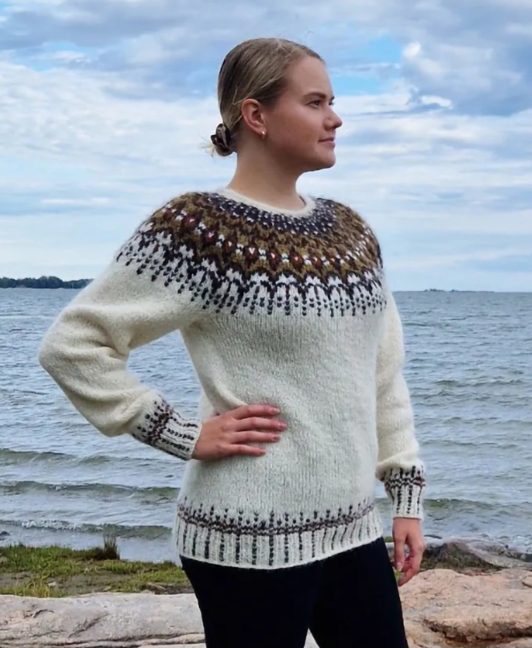 ROUTA / GLASERA Stickanvisningar på svenska / Ruotsinkielinen neuleohje