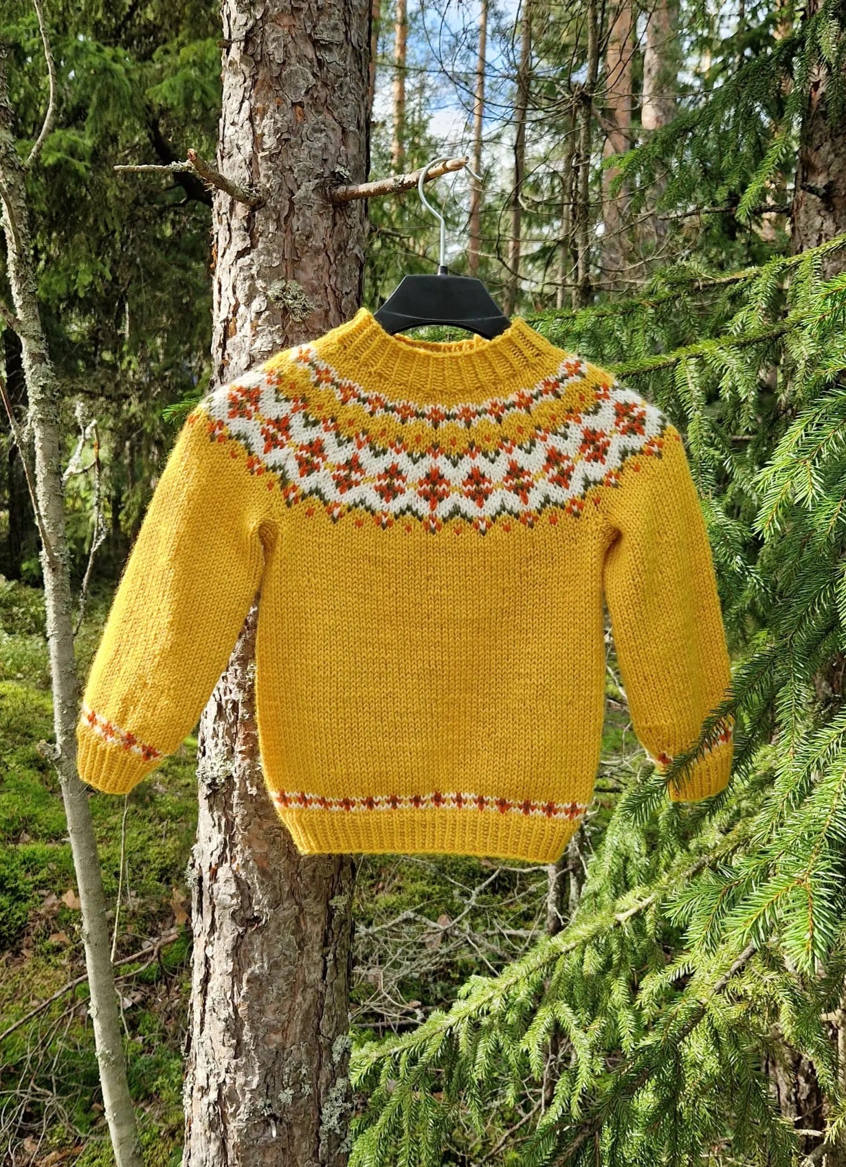 RUSKA Lasten Suomenkielinen neuleohje (FIN)