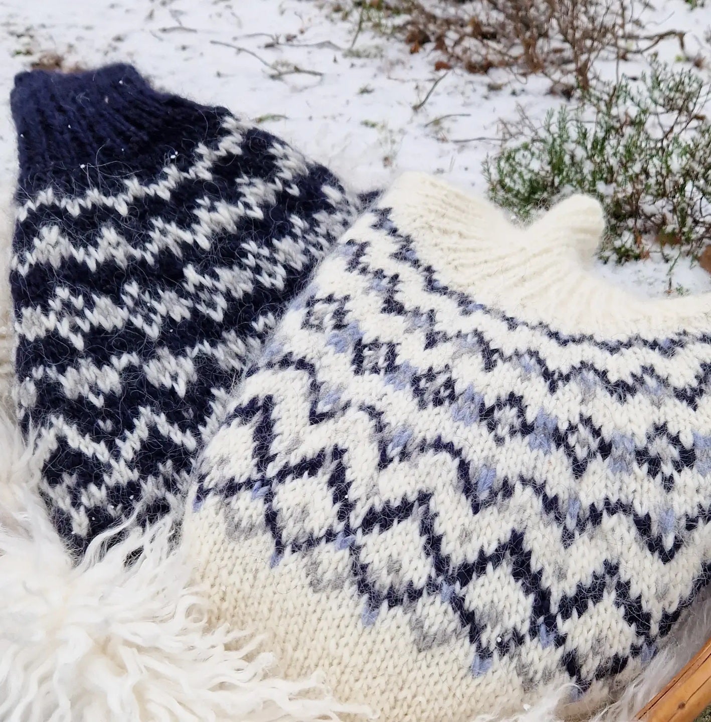 RIITE / SLEET Sweater guide / Englannin kielinen PDF ohje