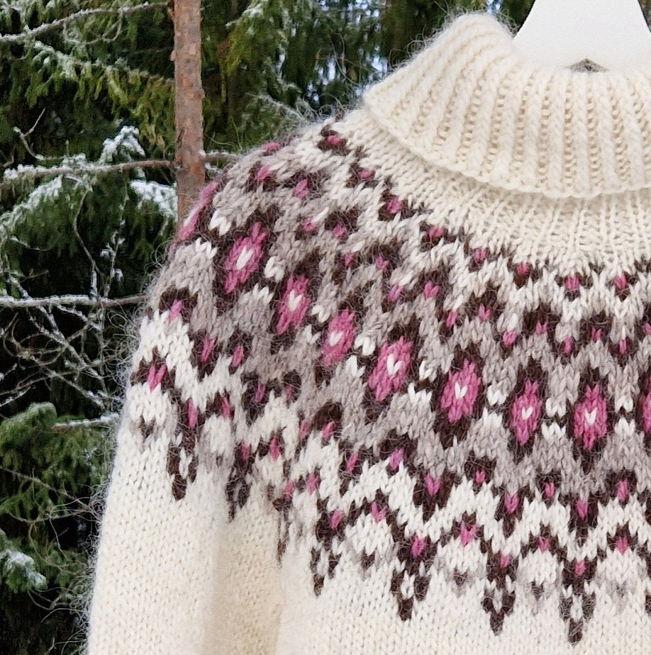 KANERVA/ LJUNG Stickanvisningar på svenska / Ruotsinkielinen neuleohje