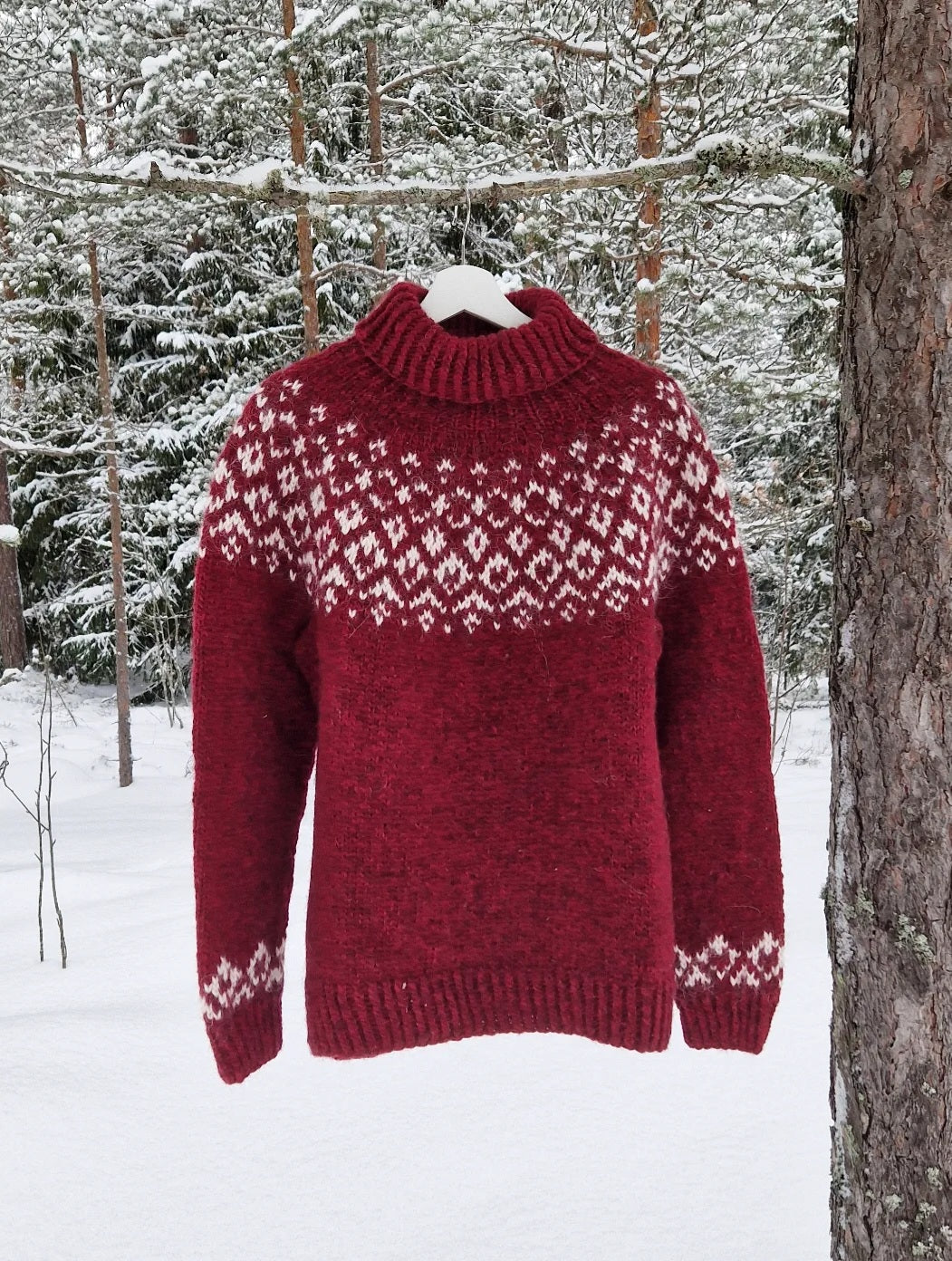 SAARNI Suomenkielinen neuleohje / FIN