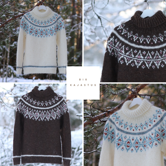 BIG KAJASTUS Suomenkielinen neuleohje / FIN