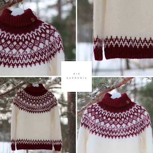 BIG HARMONIA Suomenkielinen neuleohje / FIN