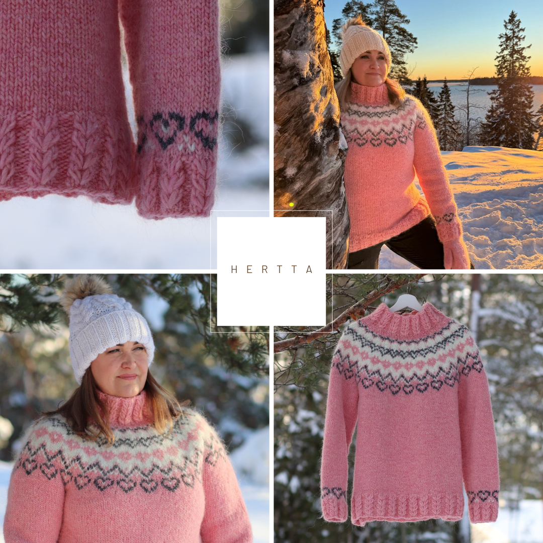HERTTA Sweater guide (ENG) / Englanninkielinen versio