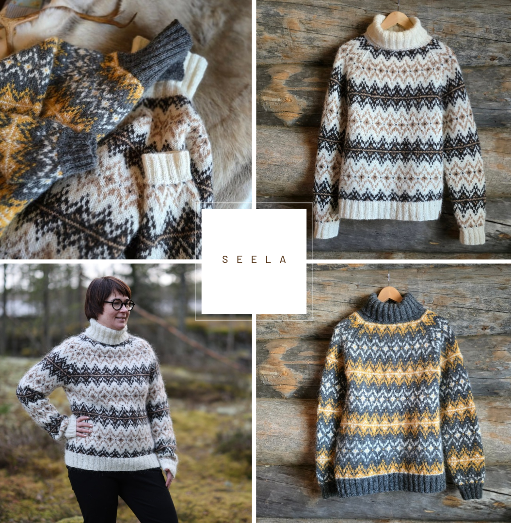 SEELA Suomenkielinen neuleohje / FIN