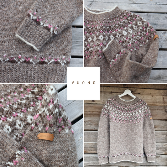 VUONO Suomenkielinen neuleohje / FIN