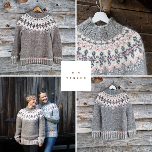 BIG VANAMO Suomenkielinen neuleohje / FIN