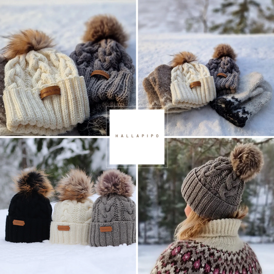 HALLA-Pipon Suomenkielinen neulontaohje / FIN