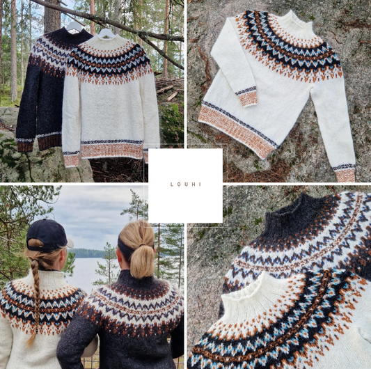 LOUHI Suomenkielinen neuleohje  / FIN