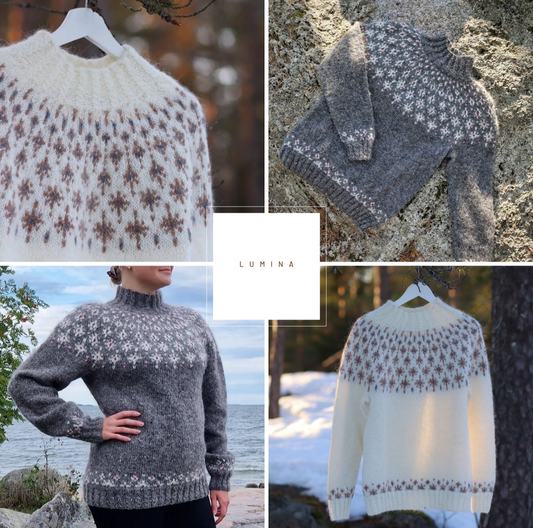 LUMINA Suomenkielinen neuleohje /FIN