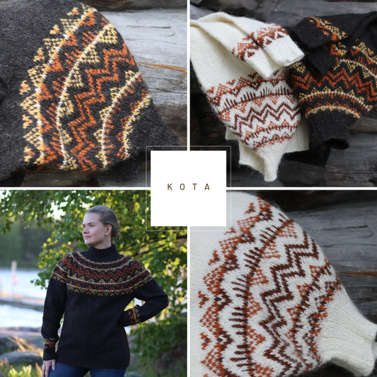 KOTA Suomenkielinen neuleohje / FIN