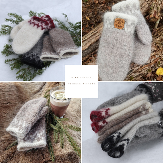 TUIKE LAPASET /TWINKLE MITTENS English guide (ENG) / Englanninkielinen ohje