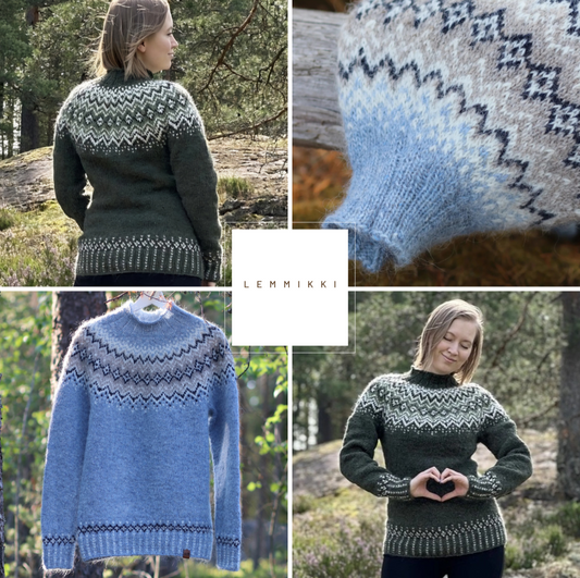 LEMMIKKI Suomenkielinen neuleohje / FIN