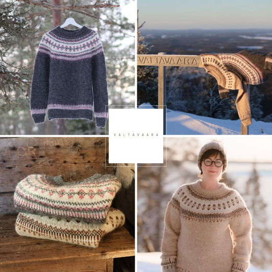 VALTAVAARA Suomenkielinen neuleohje / FIN