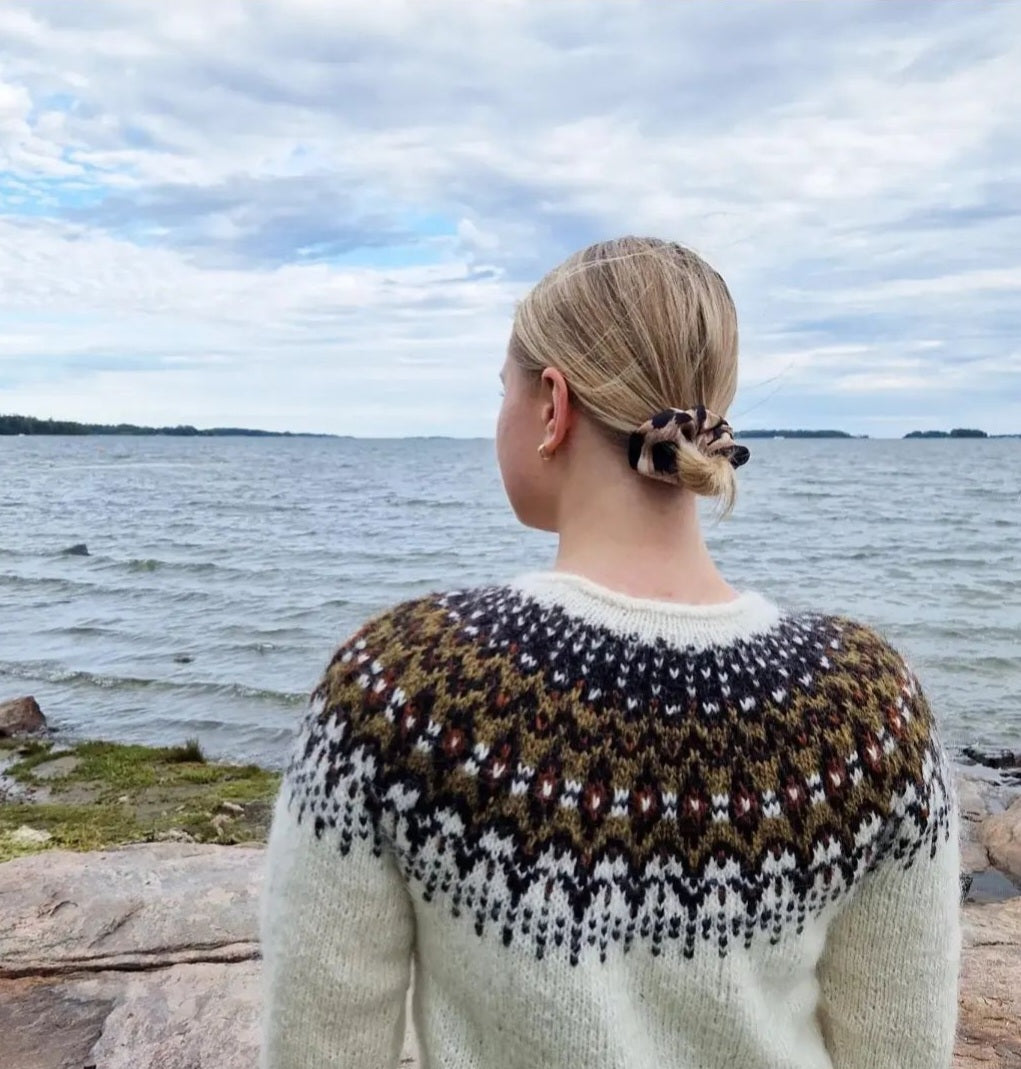 ROUTA / GLASERA Stickanvisningar på svenska / Ruotsinkielinen neuleohje