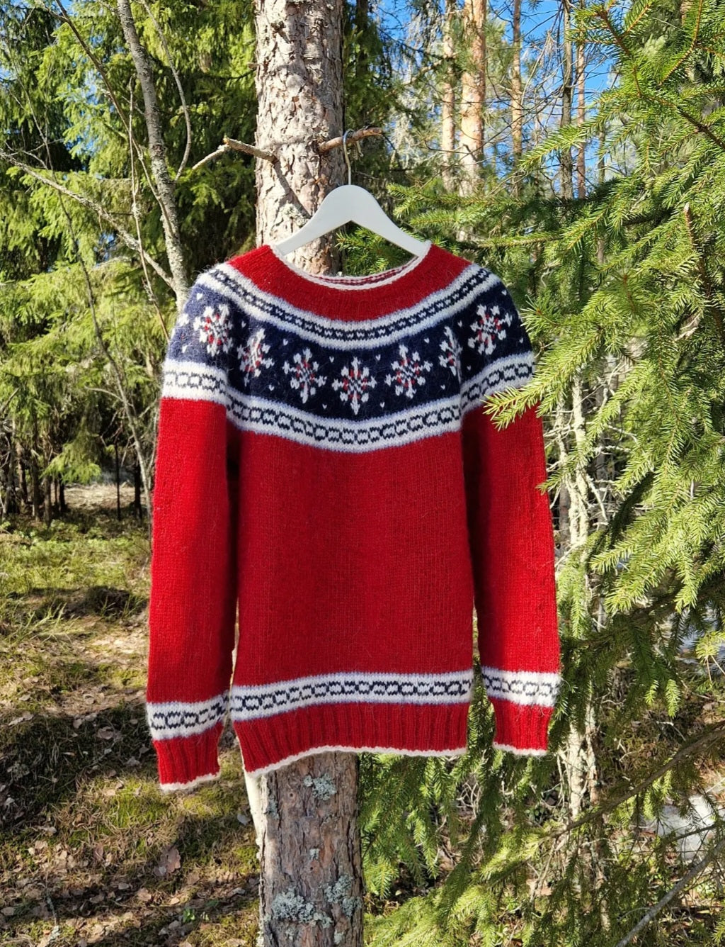POHJANTÄHTI Suomenkielinen neuleohje / FIN