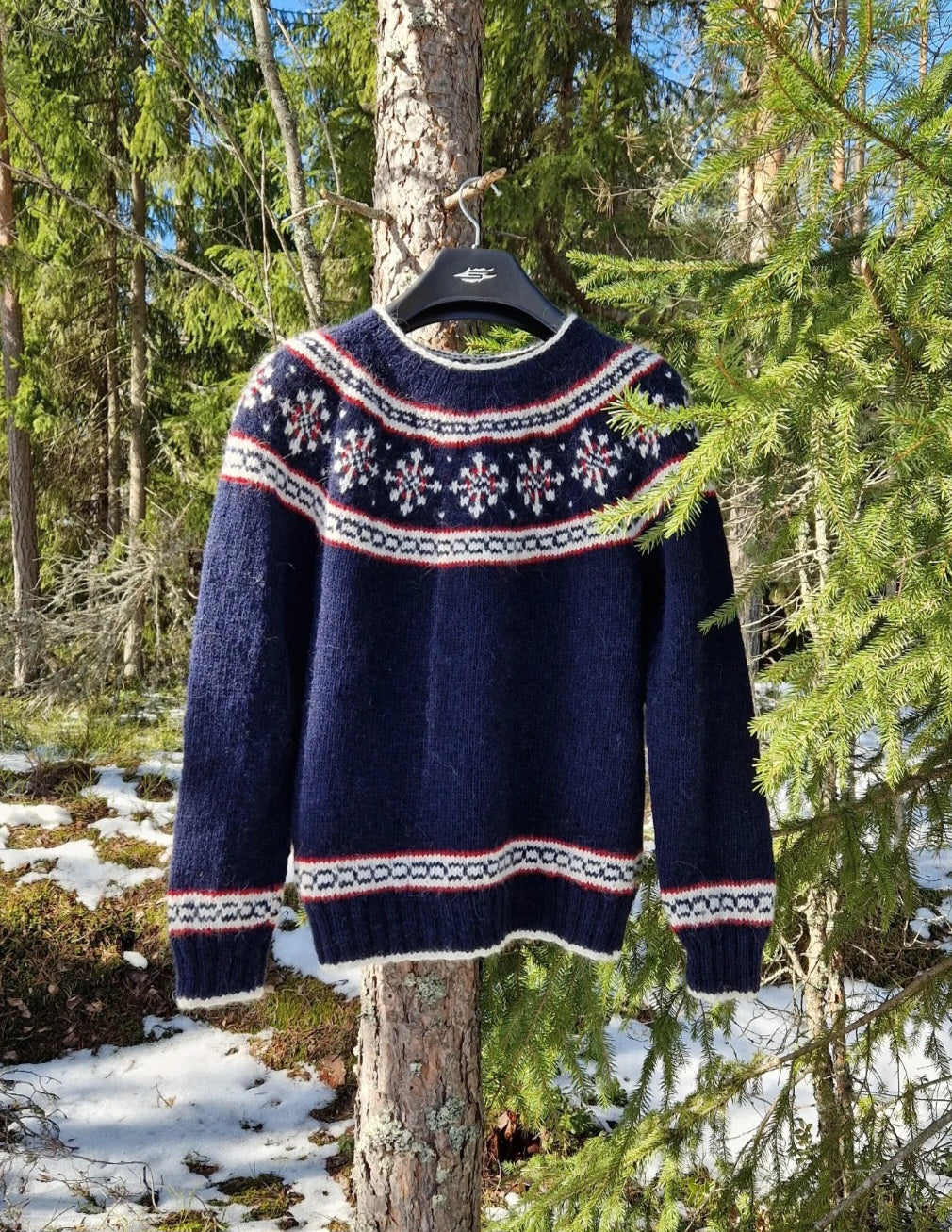 POHJANTÄHTI Suomenkielinen neuleohje / FIN
