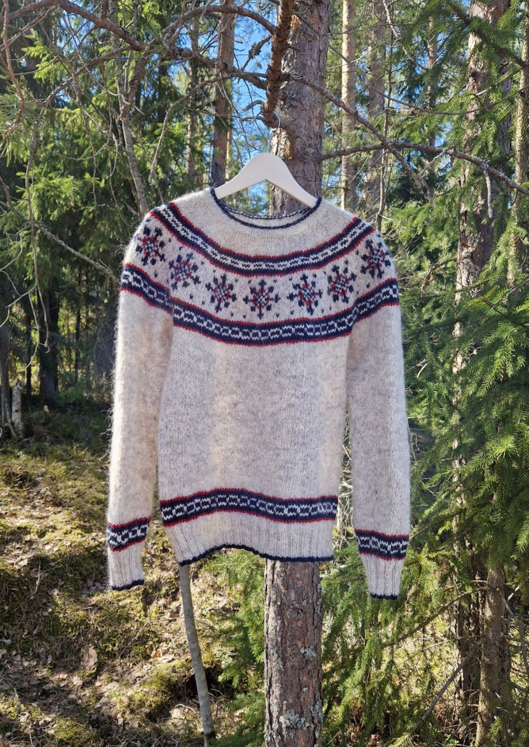 POHJANTÄHTI Suomenkielinen neuleohje / FIN