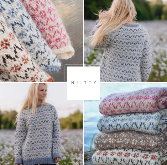 NIITTY Suomenkielinen neuleohje / FIN
