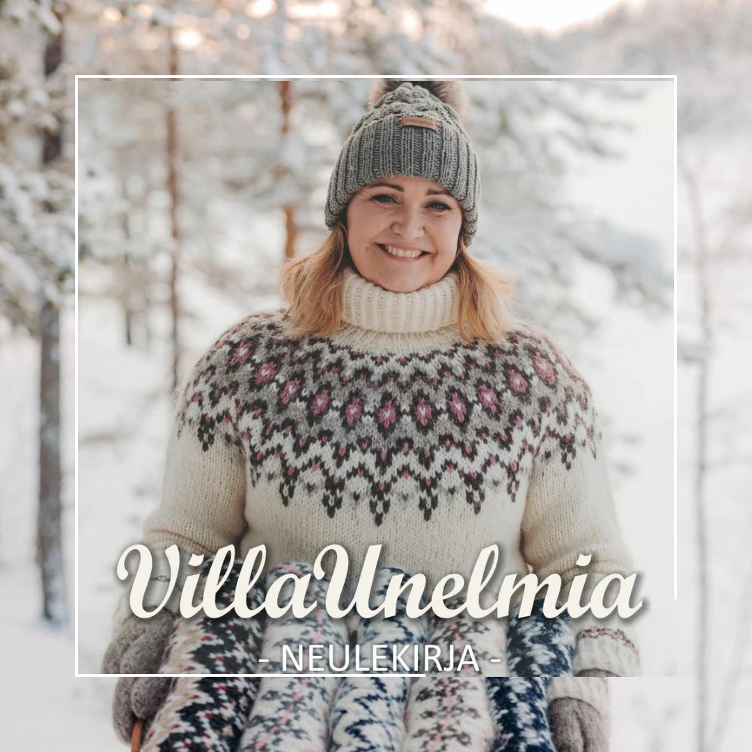 VILLAUNELMIA neulekirja Suomeksi. / SHOPPING ONLY FINLAND