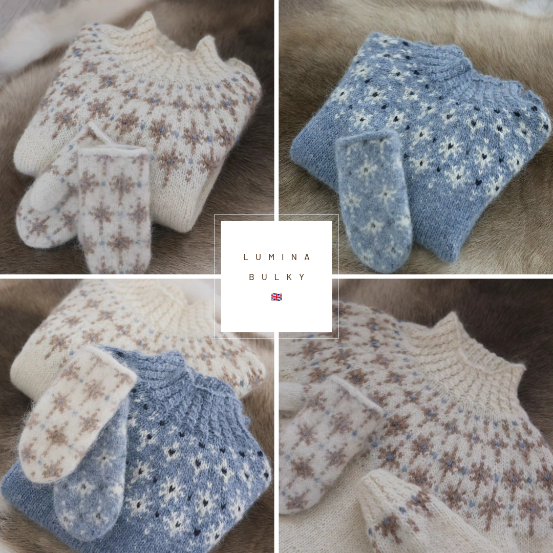 LUMINA BULKY sweater guide / Englanninkielinen versio