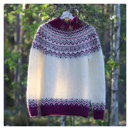 AURORA sweater guide ( ENG) / Englanninkielinen ohje