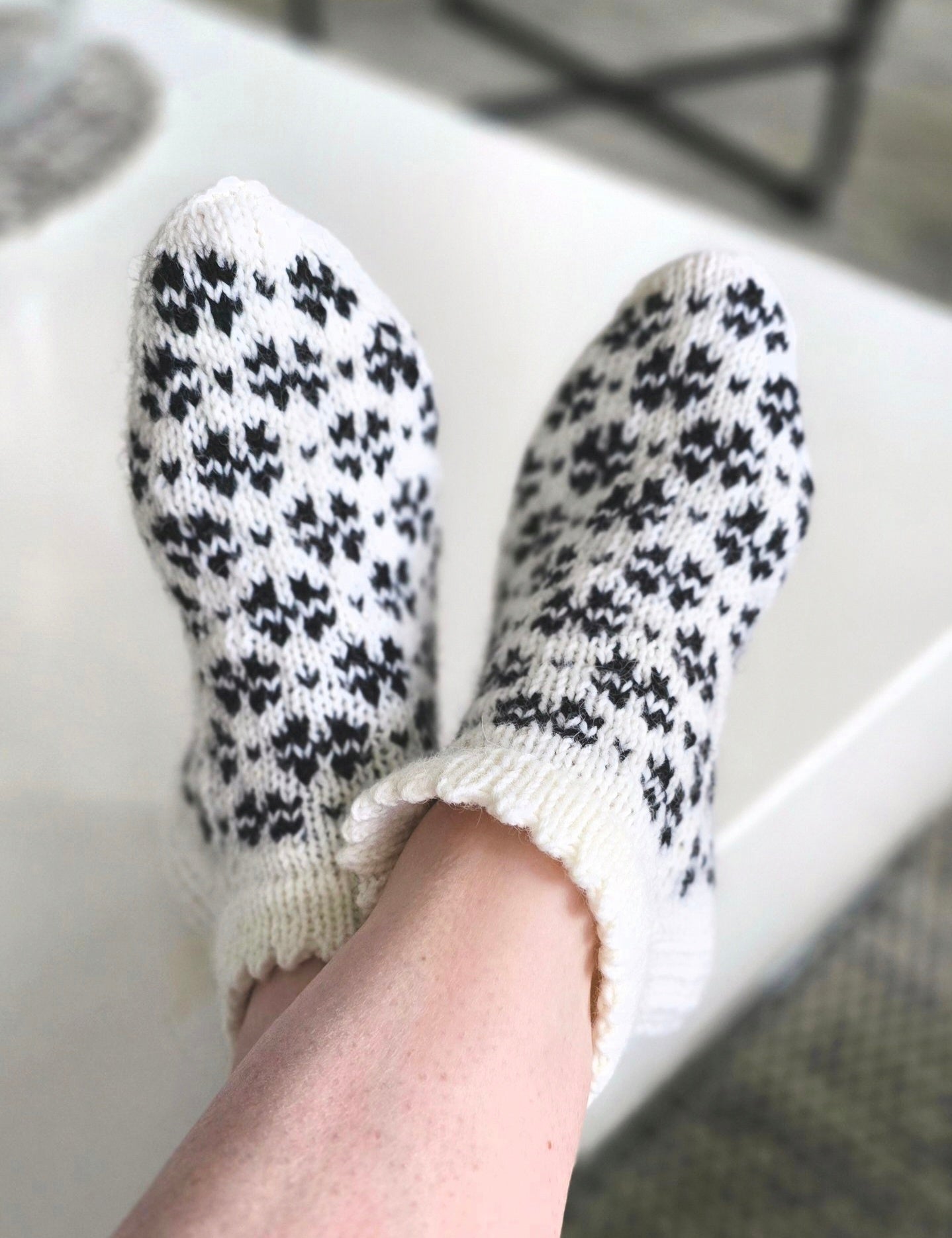 KESÄNIITTY / SUMMER MEADOW sock guide (ENG) / Englanninkielinen ohje