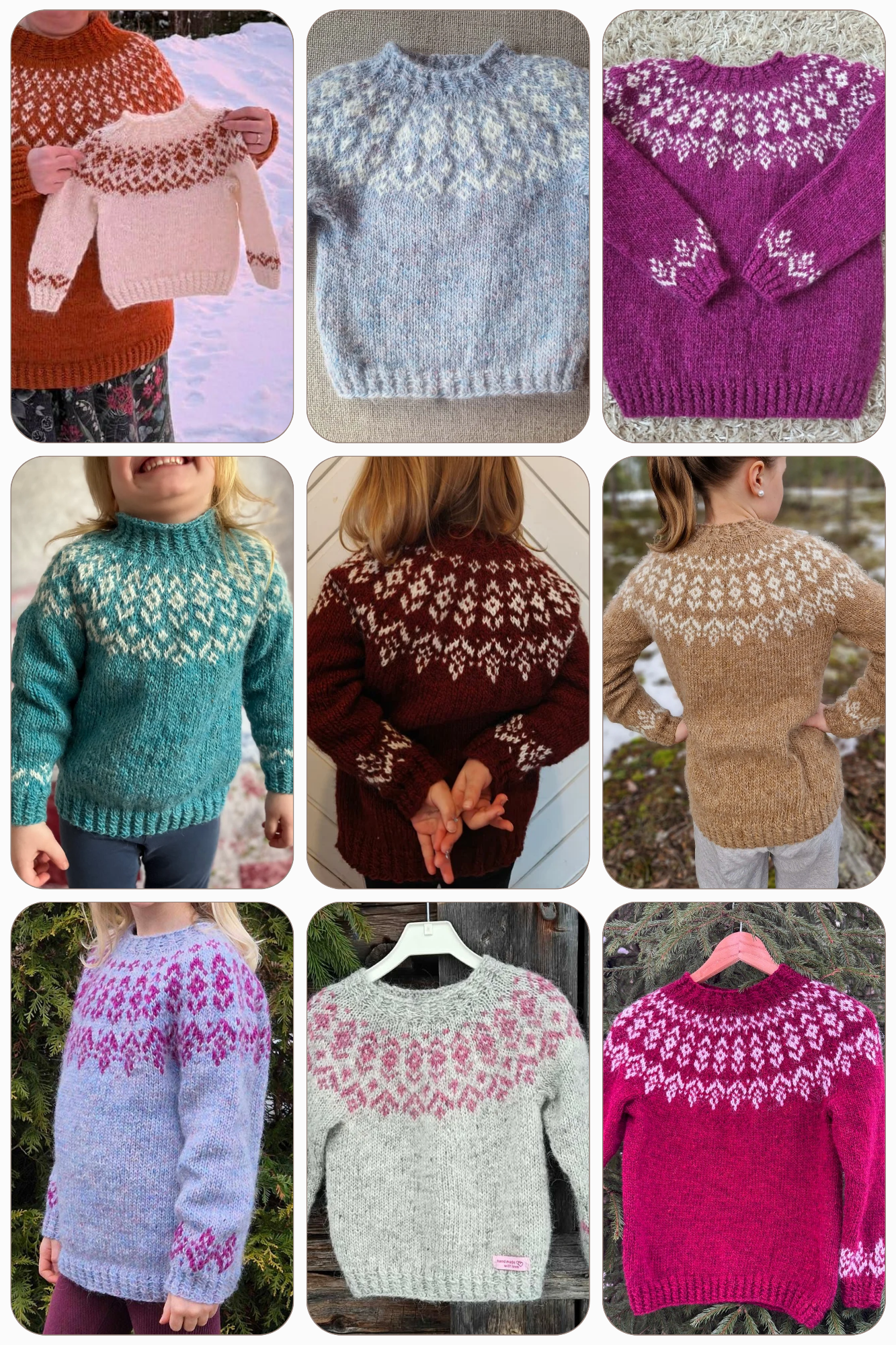 KORU - JUNIOR Suomenkielinen neuleohje / FIN