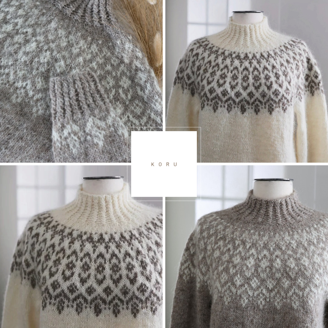 KORU Suomenkielinen neuleohje / FIN