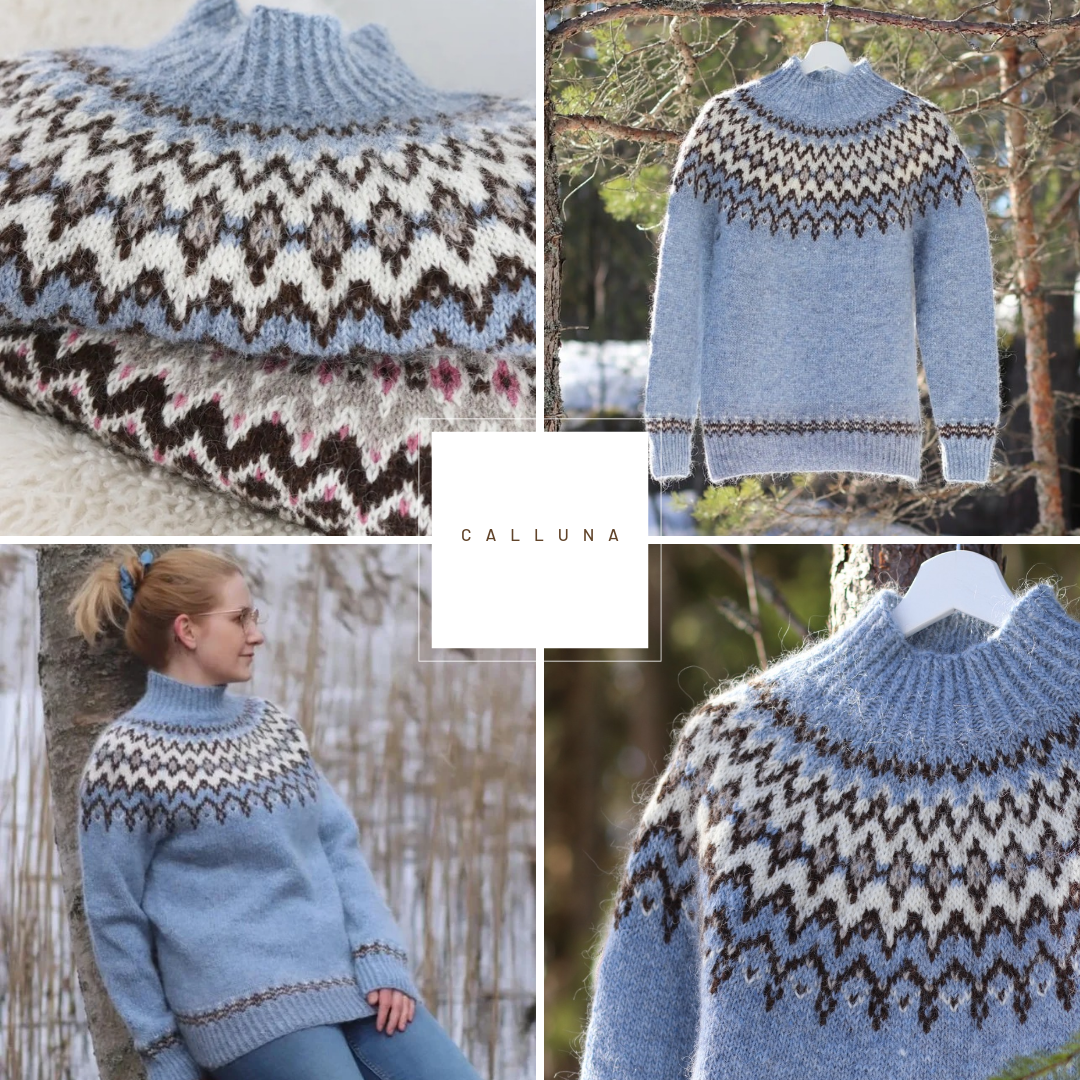 CALLUNA sweater guide ( ENG) / Englanninkielinen ohje