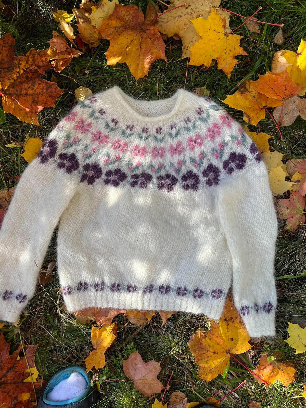 KESÄNIITTY junior / SUMMERMEADOW junior sweater guide / ENG
