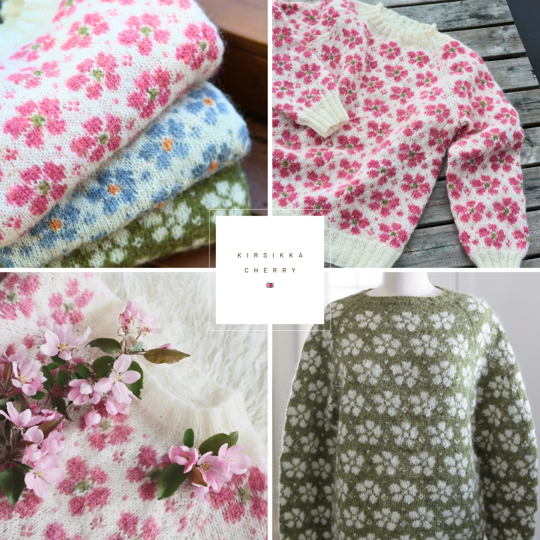 KIRSIKKA / CHERRY Sweater guide / ENG