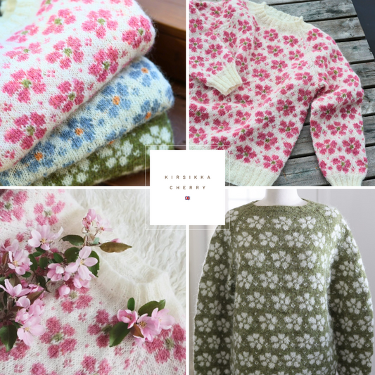 KIRSIKKA / CHERRY Sweater guide / ENG